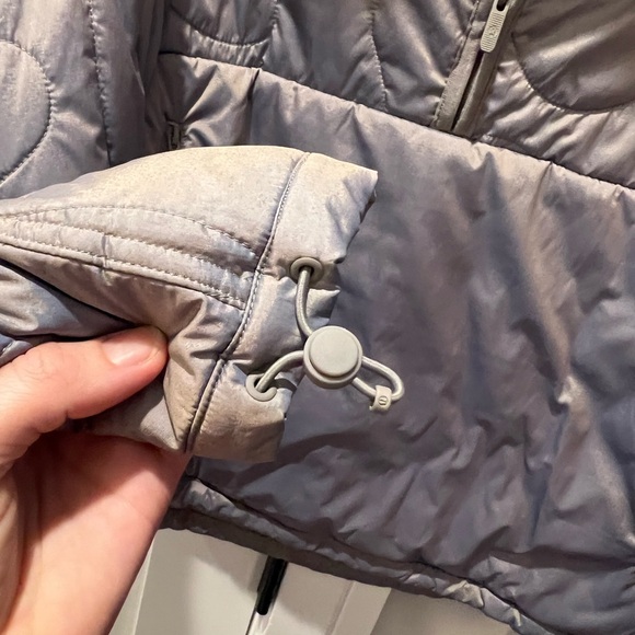 Lululemon Insulated Quilted Pullover Jacket Heathered Dusky Lavender - Picture 7 of 8